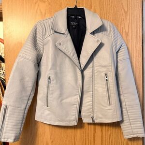 Topshop Light Gray Jacket